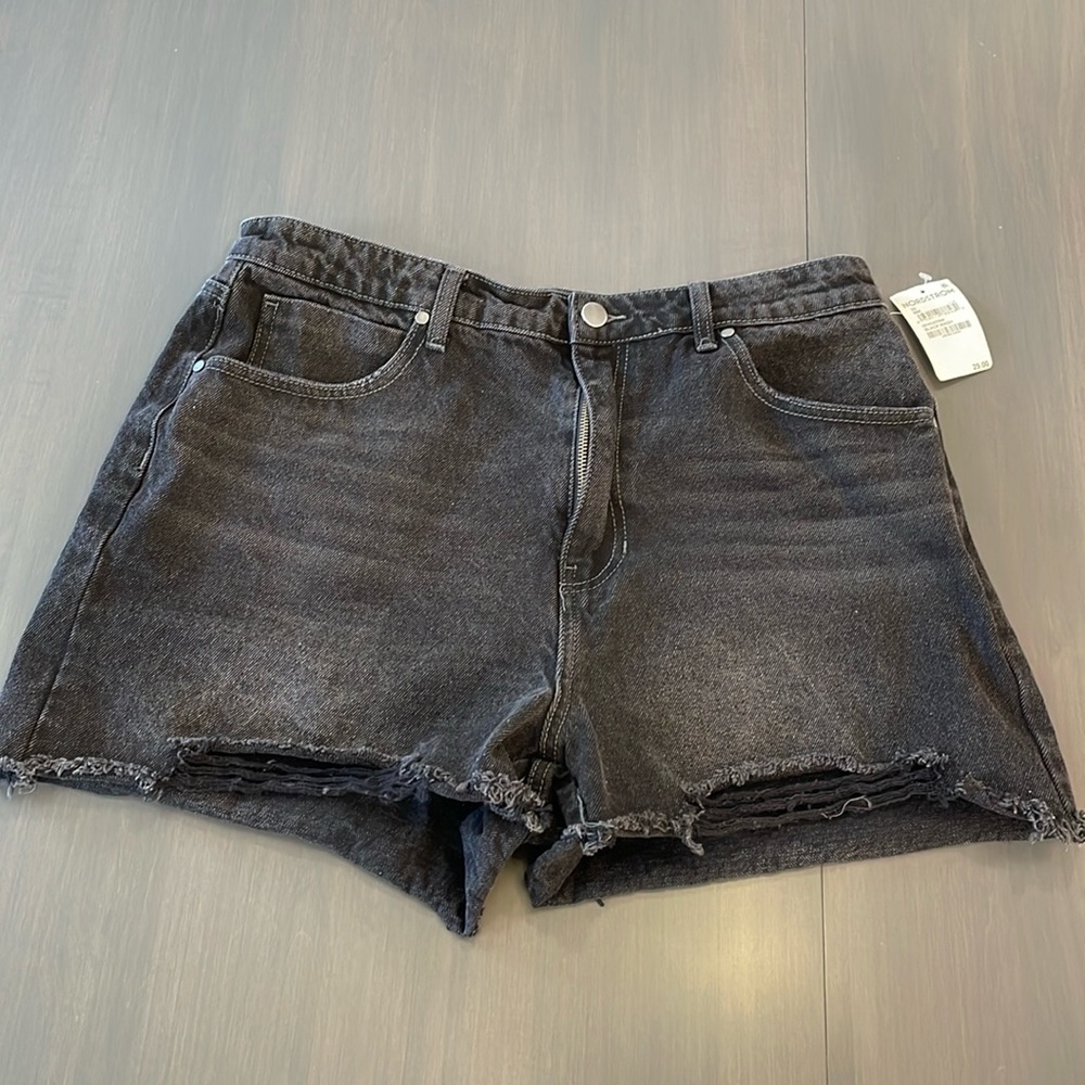 BP high rise jeans shorts